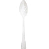 Teaspoon Bag available in clear, silver, pearl, gold, and Sahara. Durable and stylish, perfect for weddings, catering, or home use. Reusable or disposable for convenient cleanup.