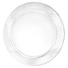 Pebbled 13.5inch Clear and Pearl Round Tray – Elegant, Durable Serveware for Any Occasion