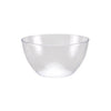 Pebbled 30oz Clear Bowl with a sophisticated texture. Durable, BPA-free, reusable or disposable, perfect for salads, snacks, or desserts at any event.