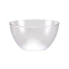 Pebbled 60oz Clear Bowl with an elegant textured design. Durable, BPA-free, and reusable or disposable, perfect for serving large salads, snacks, or desserts at events.