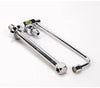 Pedestal swing faucet assembly, designed for easy installation and durable performance in various water systems.



