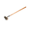 Commercial pizza oven brush/scraper with 27