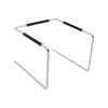 Chrome-plated pizza stand (9x8x7