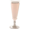 Plastic Champagne Flutes 5 oz - Disposable Clear Glass Like Flutes - Champagne Glasses BPA Free - Weddings, Parties, Cocktail, Mimosas, Wine, Sodas