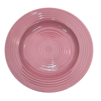 Plum 22oz pasta bowl with a 12