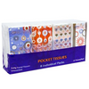 Soft and absorbent pocket tissues (10pk), travel-friendly, convenient for on-the-go, perfect for quick fixes, individually wrapped for hygiene.