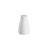 1 3/8” porcelain salt shaker, bone white, durable & chip-resistant. Classic tabletop seasoning dispenser, perfect for restaurants, cafés & home. Easy to clean, ideal for salt & fine spices.