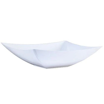 Premium Rectangles 128oz Pearl Bowl – Elegant, BPA-free durable bowl with a pearl finish. Perfect for serving large portions at events. Lightweight, disposable, and ideal for stylish presentations.