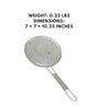 Round Fine Mesh Skimmer - 7