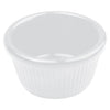 RFM-1B to RFM-4W, 1.5–4oz Fluted Ramekins, Bone, Black & White