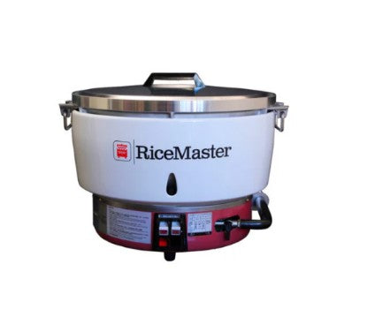 RM-50 LPG gas rice cooker – high-capacity, efficient cooking for commercial kitchens.


