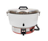 RM-50 Rice Cooker powered by natural gas, designed for efficient and consistent cooking of large batches of rice.