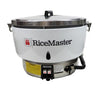 RM-55 Rice Master Commercial Gas Rice Cooker, powered by propane gas, ETL/NSF certified for efficient, high-volume rice cooking.