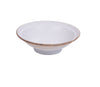 Yanco Ramen Bowl RO-2807 is a stylish and durable choice for serving ramen, noodles, soups, and salads. Made from high-quality porcelain with a glazed finish, this round bowl features a refined two-tone design in white and brown. Measuring 7.75 inches in diameter with a height of 2.25 inches, it offers a 16-ounce capacity, making it ideal for hearty portions. Its pebbled texture enhances both visual appeal and functionality by helping to keep food securely in place. 