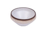 Yanco Fusion Bowl RO-2808 is a stylish and durable choice for serving generous portions of noodles, soups, and salads. Made from high-quality porcelain with a glazed finish, this round bowl features a refined two-tone design in white and brown. Measuring 8 inches in diameter with a height of 3.5 inches, it offers a 46-ounce capacity, making it perfect for both casual and upscale dining. Its pebbled texture enhances both visual appeal and functionality by helping to keep food securely in place. 
