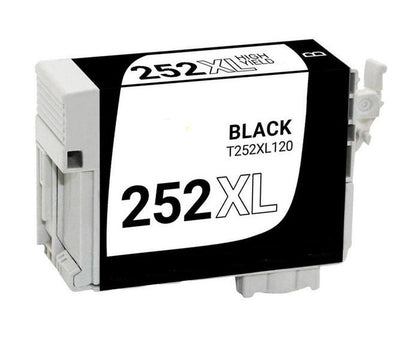 T252XL120 Black Ink Cartridge Compatible for Epson Printer