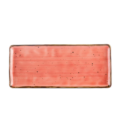 Rectangular Platter Coral 12