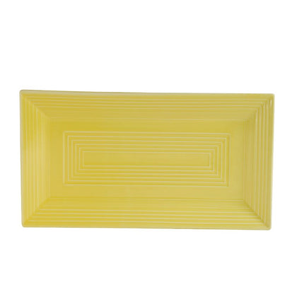 Rectangular sunflower platter 11 5/8