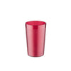 Red 10oz poly tumbler with pebbled texture for secure grip. Durable, break-resistant, and dishwasher-safe. Vibrant color and stackable design make it perfect for restaurants, cafes, and events. 12-pack.