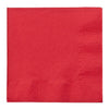 Durable and absorbent Beverage Napkins in White, Red, Gold, Blue, and Black. Perfect for cocktails, appetizers, and parties. Elegant, versatile, and disposable for every event or special occasion.