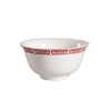 6oz porcelain rice bowl, 3 3/4