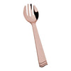 Polished Salad Fork in gold, silver, and rose gold. Stylish, durable, and ideal for serving salads and sides at weddings, parties, and casual events. Easy to clean and maintain for any occasion.