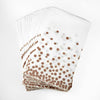 Confetti Airlaid Guest Towels in Gold, Silver, and Rose Gold, perfect for upscale events, weddings, and parties. Premium quality, durable, and stylish disposable towels with a festive confetti design.