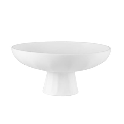 Round Footed Bowl Matte White 28oz, 8