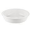 White porcelain round pan, 48oz, 10 1/4