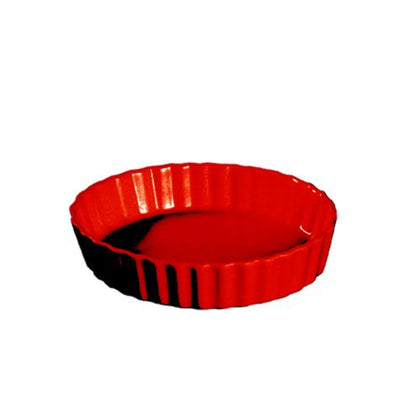 Round Quiche Dish Red 5.5oz 5