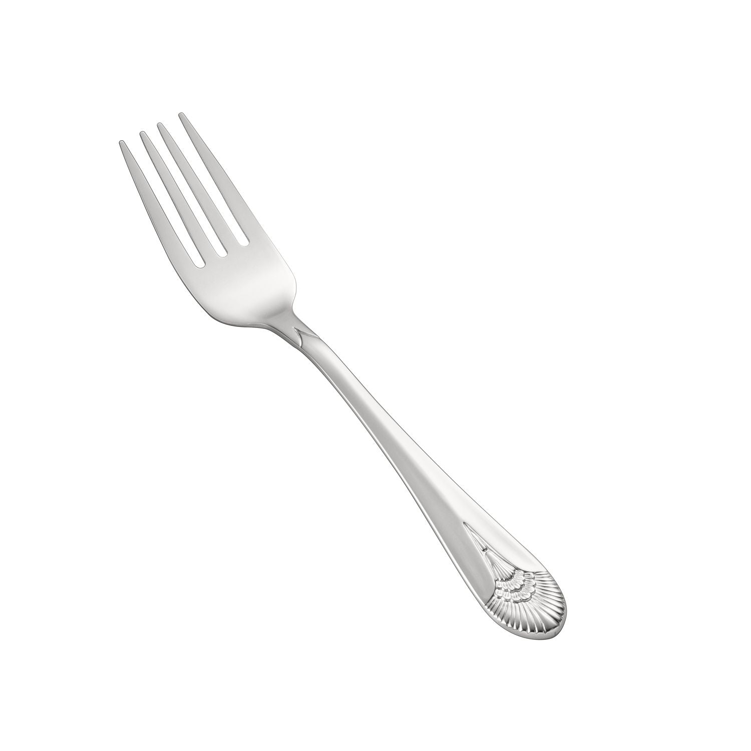 Royal Salad Fork 18/8 Extra Heavyweight, 6 3/4 inch stainless steel, polished finish, rust-resistant, four-tine design, case of 25 dozen, perfect for restaurants, banquets, and catering events