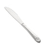 Royal Table Knife 18/8 Extra Heavyweight, 9 5/8 inch stainless steel, mirror-polished, rust-resistant serrated blade, full-tang design, case of 15 dozen for restaurant and catering use