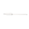 10-inch rubber bowl scraper with flexible curved blade, ergonomic grip, nonstick-safe and dishwasher safe; designed for efficient mixing and ingredient scraping; packed 120 each per case.