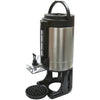 SBD-1.5, 1.5gal Brew-Thru Dispenser w/Sight Glass, SS Lid