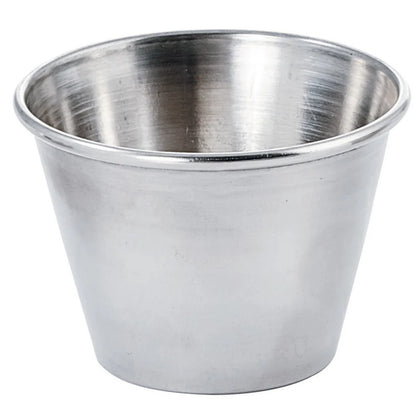 SCP-15 to SCP-40, 20oz Stainless Steel 1-1/2oz, 2-1/2oz and 4 oz Sauce Cups