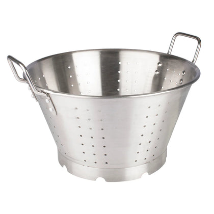 SLO-11/16, 11/16qt Heavy-Duty S/S Colander w/Handles & Base, EA