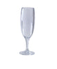 Yanco Champagne Glass SM-06-C is a stylish and durable choice for serving champagne at upscale restaurants, luxury events, and formal gatherings. Made from high-quality SAN plastic, this 6 oz glass offers the elegant clarity of traditional glassware while being impact-resistant for high-traffic environments. With a sleek 2.75-inch diameter and a refined 7.5-inch height, it enhances the visual appeal of any celebration. 