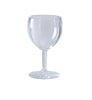 Yanco Wine Glass SM-08-W is a stylish and durable choice for serving wine in any setting. Made from high-quality SAN plastic, this 8 oz glass offers the clarity of traditional glassware while being impact-resistant, making it ideal for busy restaurants, bars, and event venues. With a sleek 3-inch diameter and a 5.5-inch height, it provides an elegant yet practical presentation. 