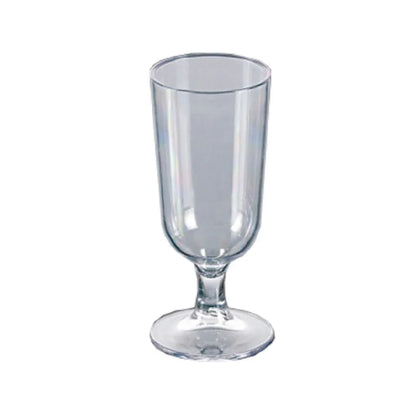 Yanco Goblet SM-12-G is a stylish and durable choice for serving beverages in professional settings. Made from high-quality SAN plastic, this 12 oz goblet offers the elegant clarity of glass while being resistant to breakage, making it ideal for high-traffic environments. With a sleek 3-inch diameter and 7-inch height, it provides a refined presentation suitable for restaurants, bars, and catering services. 