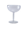 Yanco Margarita Glass SM-16-MG is a stylish and durable choice for serving margaritas and cocktails in any setting. Made from high-quality SAN plastic, this 16 oz glass offers the clarity of traditional glassware while being impact-resistant for high-traffic environments. Its elegant design, with a wide 4.75-inch diameter and sturdy 6.5-inch height, enhances the presentation of drinks while ensuring stability. 