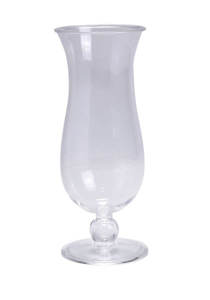 Yanco Hurricane Glass SM-16-R is a stylish and durable choice for serving tropical cocktails, iced teas, and other refreshing beverages. Made from high-quality SAN plastic, this 16 oz glass offers the clarity of traditional glassware while being impact-resistant, making it perfect for high-traffic environments such as bars, restaurants, and outdoor events. With a sleek 3.33-inch diameter and an 8-inch height, it provides an elegant presentation while ensuring long-lasting durability. 