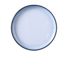 Yanco Round Deep Plate SN-110 offers a bold, modern aesthetic with its smooth white and black gradient design. Crafted from high-quality melamine, it provides exceptional durability while maintaining a lightweight feel. This round dinner plate is ideal for showcasing main courses with style, making it a versatile choice for both casual and upscale dining.