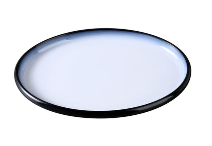 Yanco Oval Plate SN-214 pairs contemporary design with durable functionality. Crafted from sturdy melamine and finished with a smooth white and black gradient, this dinner platter offers a sophisticated presentation surface for main courses or shared dishes. Its elongated oval shape adds elegance to any dining setup, perfect for modern restaurants and catered events.