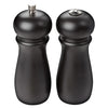 SP-612, Black Wooden Salt & Pepper Grinder Set