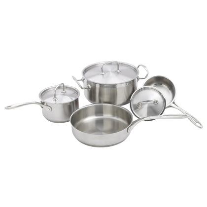 SPC-7H, 7-piece S/S Cookware Set, EA