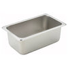 SPF1- PTT6, 25 Ga S/S Full/Half/Third, Straight-sided Steam Pan