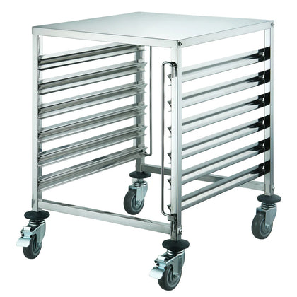SRK-12 to 36, 12-36 Tier, SS, KD Under-Counter Pan Rack