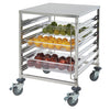 SRK-12 to 36, 12-36 Tier, SS, KD Under-Counter Pan Rack