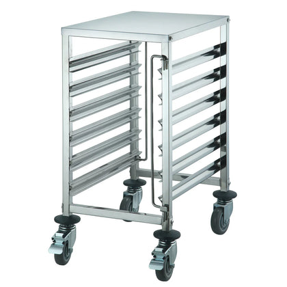 SRK-12 to 36, 12-36 Tier, SS, KD Under-Counter Pan Rack
