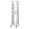 SRK-12 to 36, 12-36 Tier, SS, KD Under-Counter Pan Rack